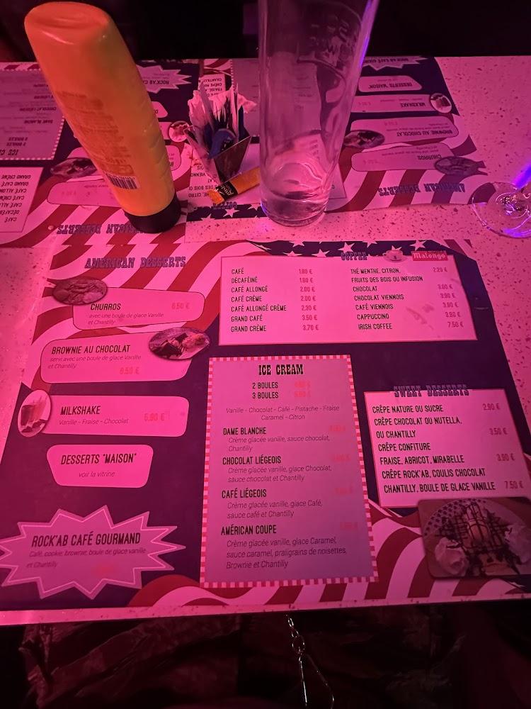 Sas rock'ab - Menu Image 2