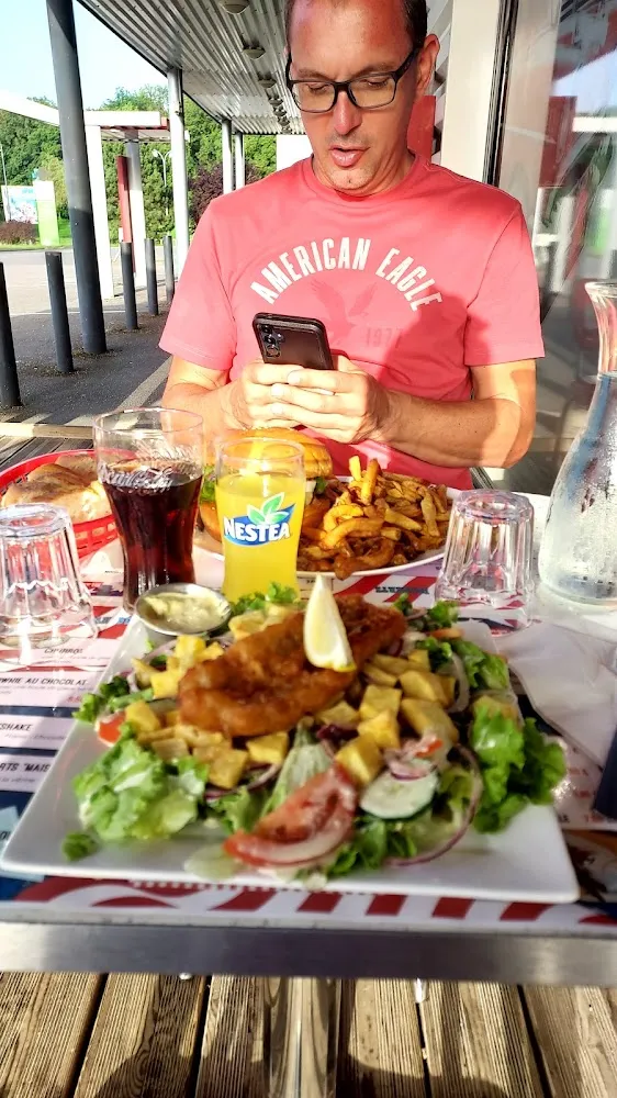 Salade Fish And Chips