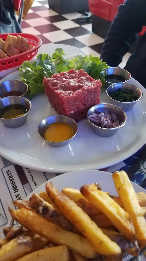 Tartare Et Frites Maison